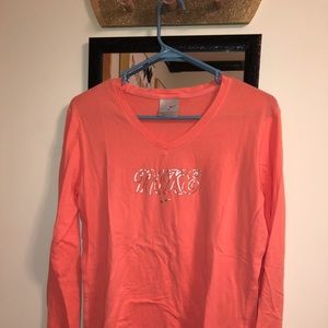 Women’s Nike long sleeve V-neck T-shirt size XL